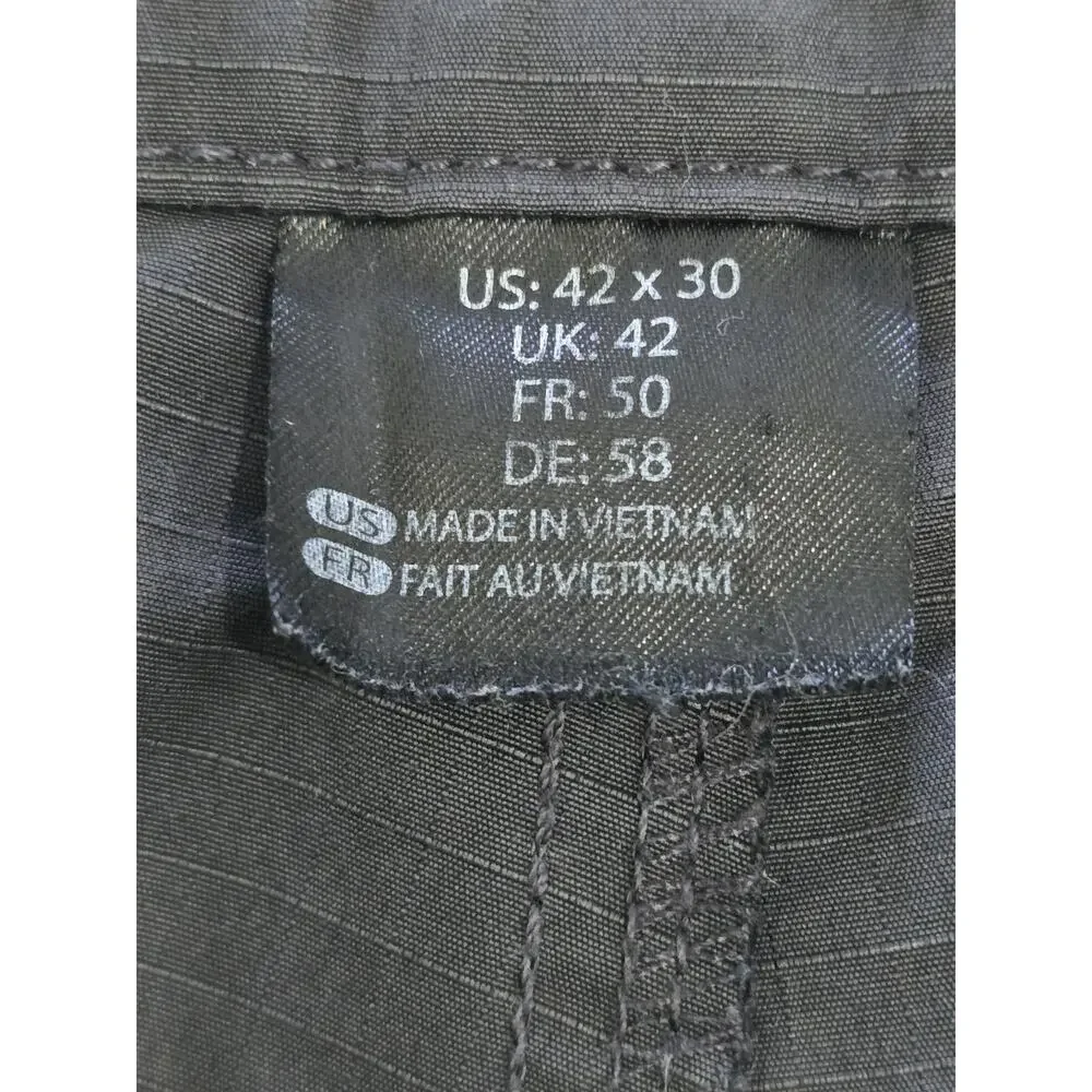 Bundle Lot of 2 5.11 Tactical Fast-Tac Urban Pants Mens 42x30 Charcoal & Khaki